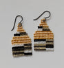 Small Chaotic Stripe Earrings - party