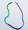 narrow ombre necklace - cool