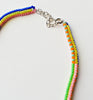 narrow stripes necklace - summertime