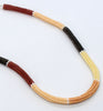 Toggle colorblock rope choker - neutrals